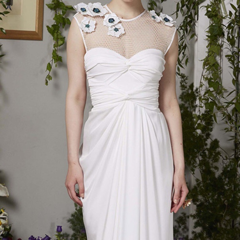 Vionnet double georgette gown